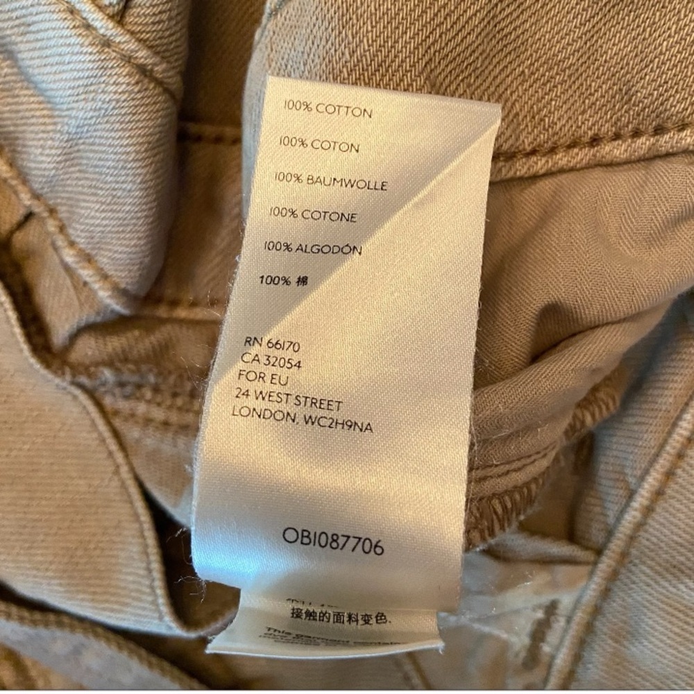 NWT FREE PEOPLE - See You Sometime Paperbag Safari Shorts Salt Marsh Size Large - Picture 9 of 10